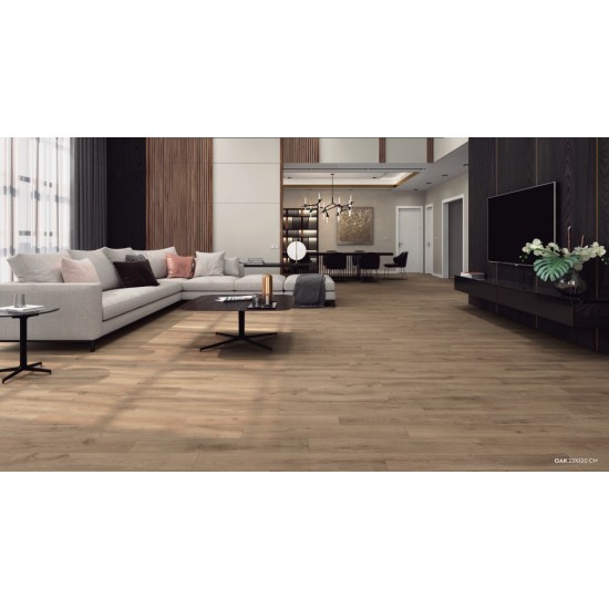 Πλακάκι Lightwood Oak 15x90 Porcellanato Vitacer VP1203 Καφέ Ανοιχτό